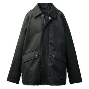 Zara Dark Gray Military Jacket